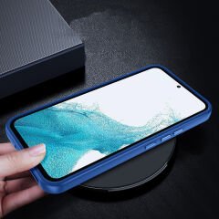 Samsung Galaxy A34 Kılıf Kamera Çıkıntılı Arkası Şeffaf Köşeleri Parlak Renkli Işlemeli Flora Kapak