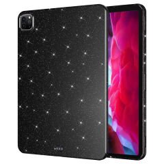 iPad Pro 11 2018 Simli Parlak Görünümlü Tablet Koton Kılıf Siyah