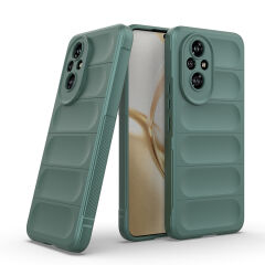 Honor 200 Pro Kılıf Esnek TPU Oyuklu Arka Yüzey Tasarımlı Etnik Silikon Kapak