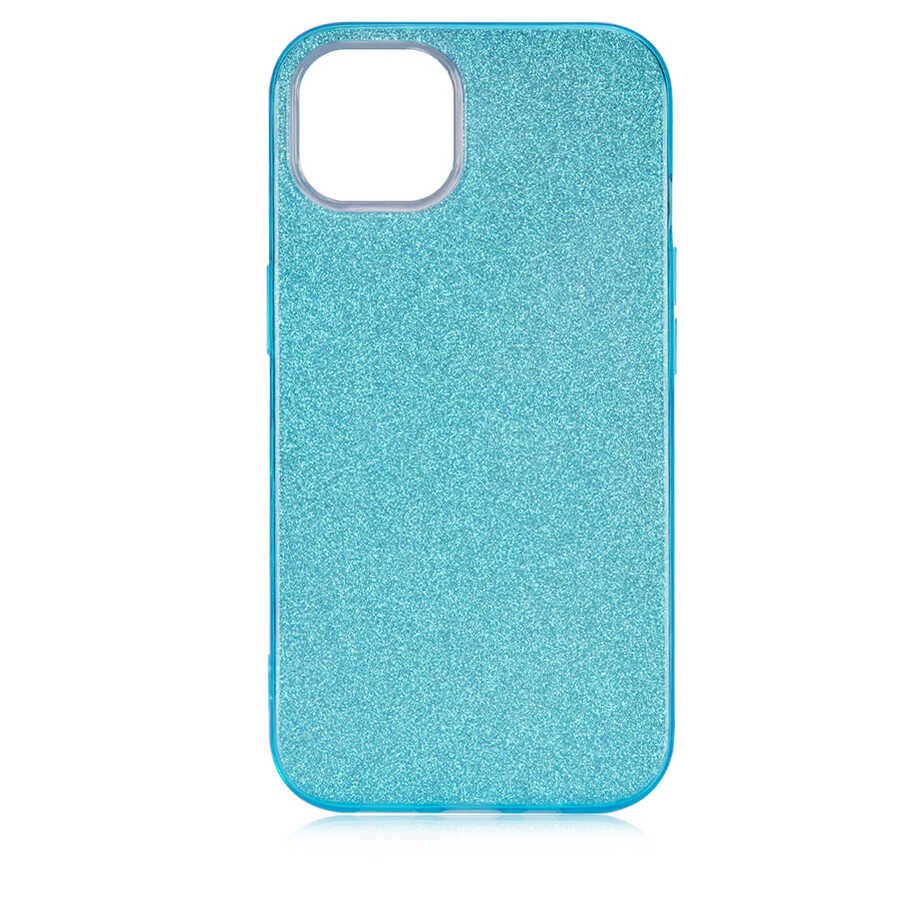 iPhone 13 Kılıf Shining Silikon Mavi