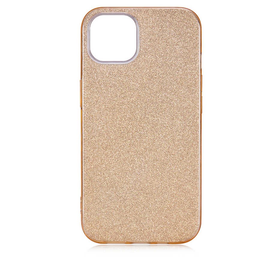 iPhone 13 Kılıf Shining Silikon Gold