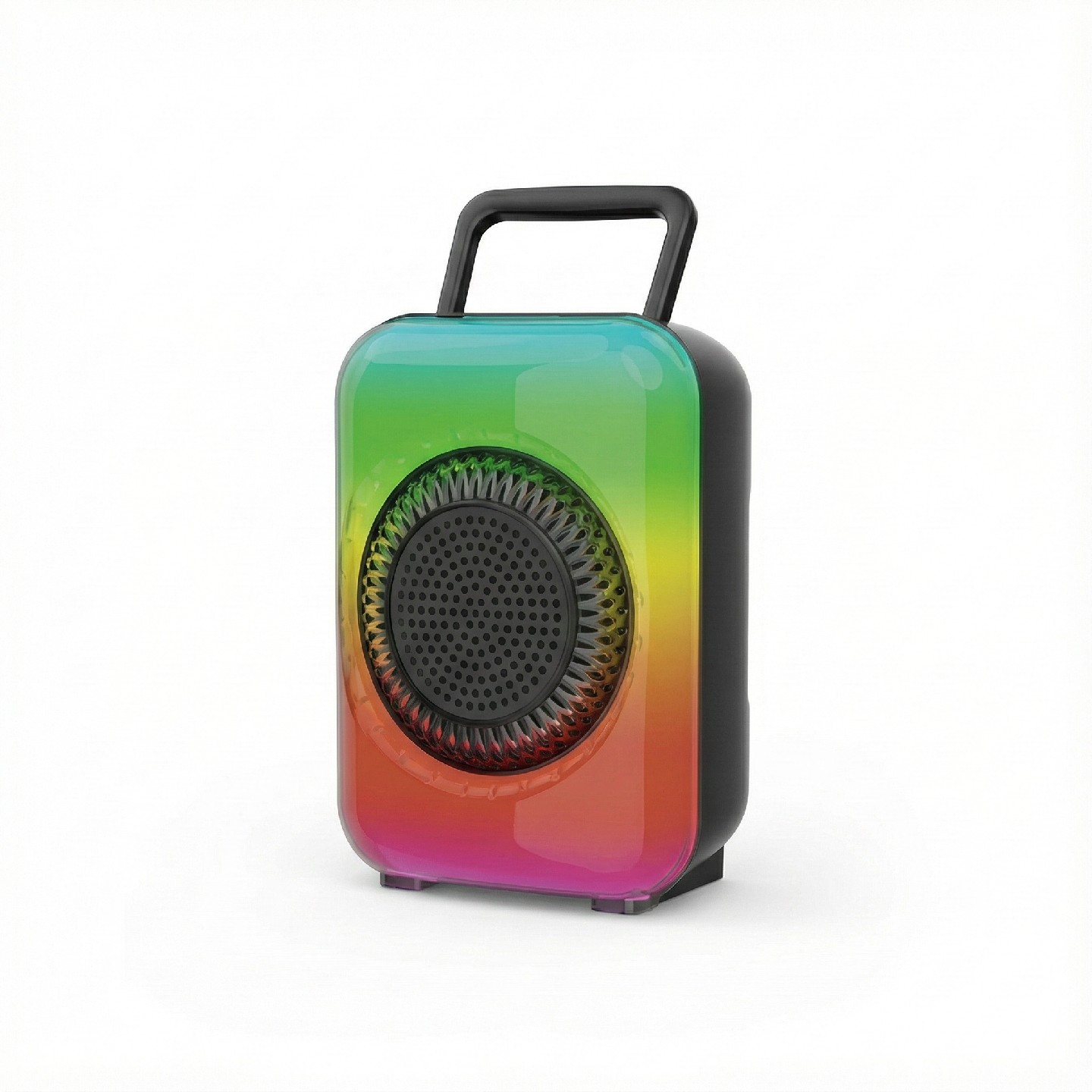 RGB Işıklı FM-USB-TF Girişli Bluetooth Hoparlör Speaker