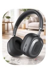 Bluetooth Kulaklık Kulak Üstü Kablosuz Kulaklık HD70 Siyah