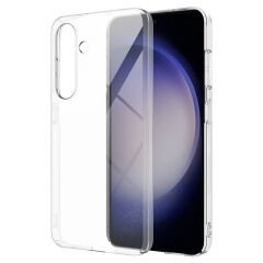 Samsung Galaxy S25 Plus Kılıf Sert Pürüzsüz Şeffaf Droga Kapak