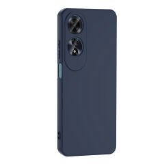 Oppo A60 Kılıf Mara Kamera Korumali Lansman Kapak Lacivert