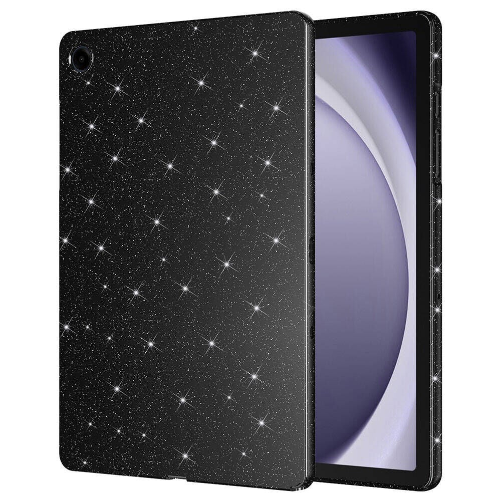 Samsung Galaxy Tab S9 Simli Parlak Görünümlü Tablet Koton Kılıf Siyah