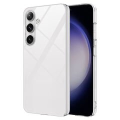 Samsung Galaxy S25 Kılıf Sert Pürüzsüz Şeffaf Droga Kapak