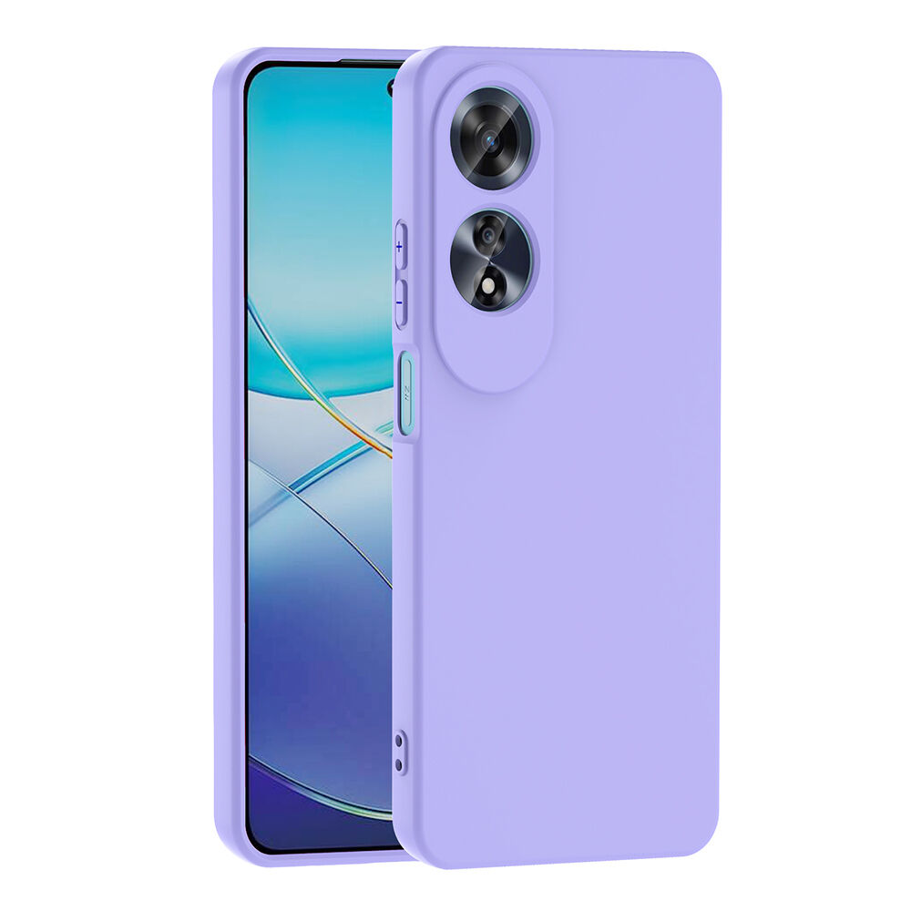 Oppo A60 Kılıf Mara Kamera Korumali Lansman Kapak Lila