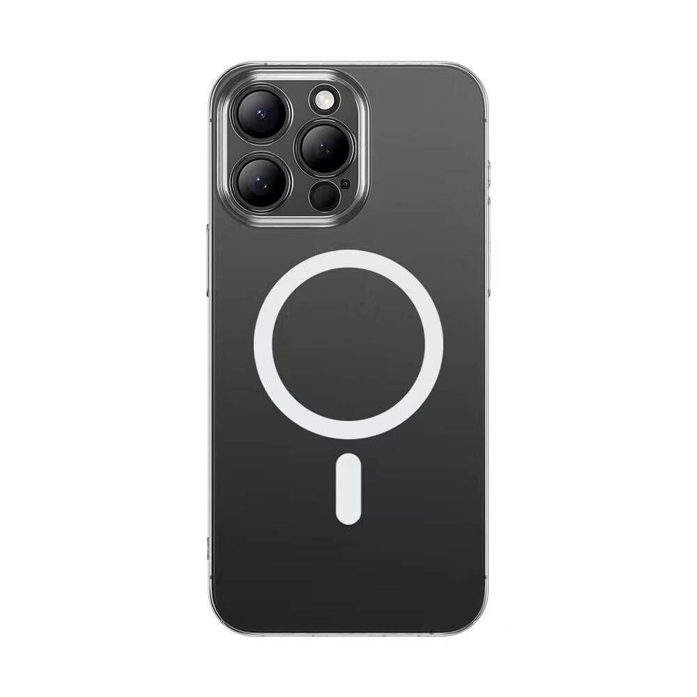 iPhone 14 Pro Max Kılıf Magsafe Şarj Özellikli Toz Önleyici Helo Kapak