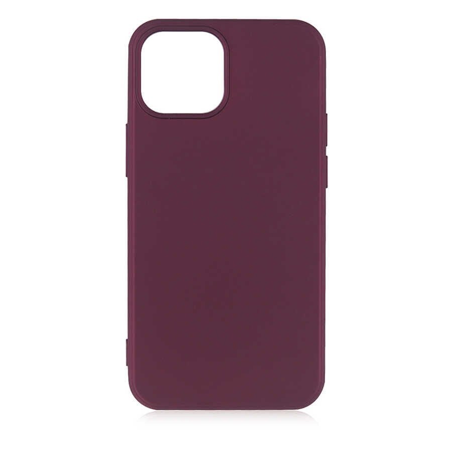 iPhone 13 Mini Kılıf Premier Silikon Kapak Mürdüm