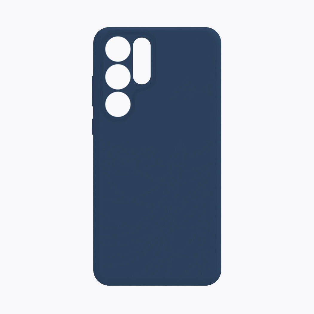 Samsung Galaxy S24 Ultra Kılıf Biye Silikon Lacivert