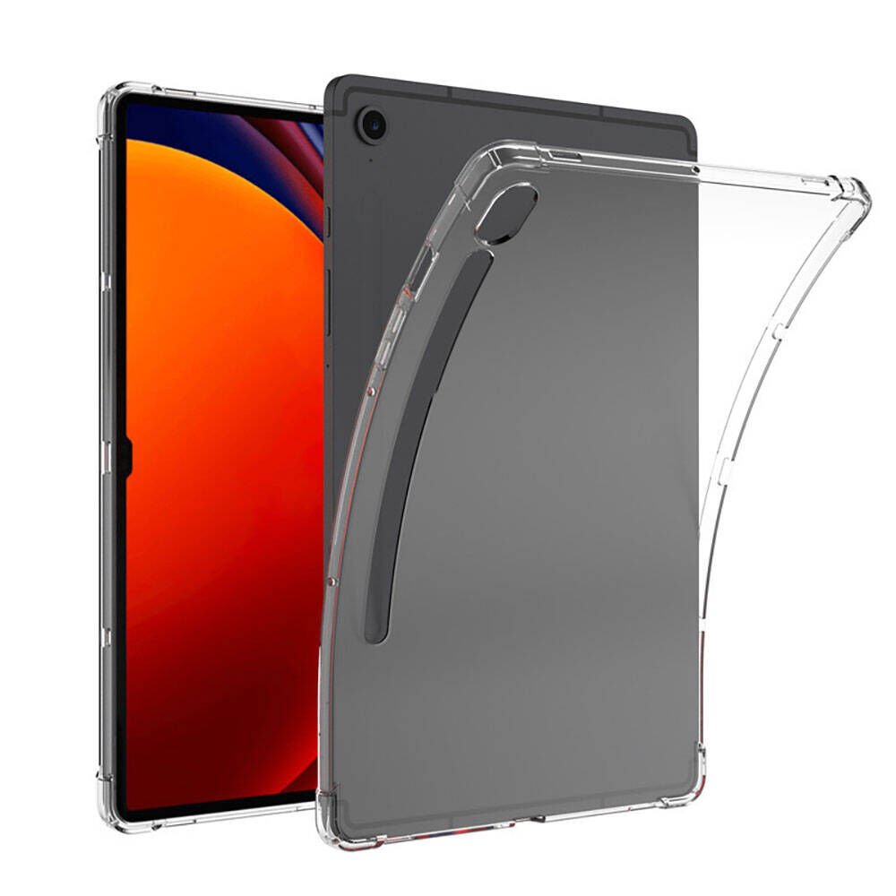 Samsung Galaxy Tab S10 FE Nitro Anti Shock Darbe Emici Köşe Korumalı Şeffaf Silikon Kapak
