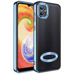 Samsung Galaxy A03 Kılıf Kamera Korumalı Logo Gösteren Omega Kapak