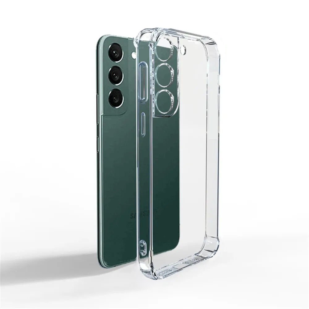 Samsung Galaxy S22 Kılıf 2mm Anti Shock Silikon Renksiz