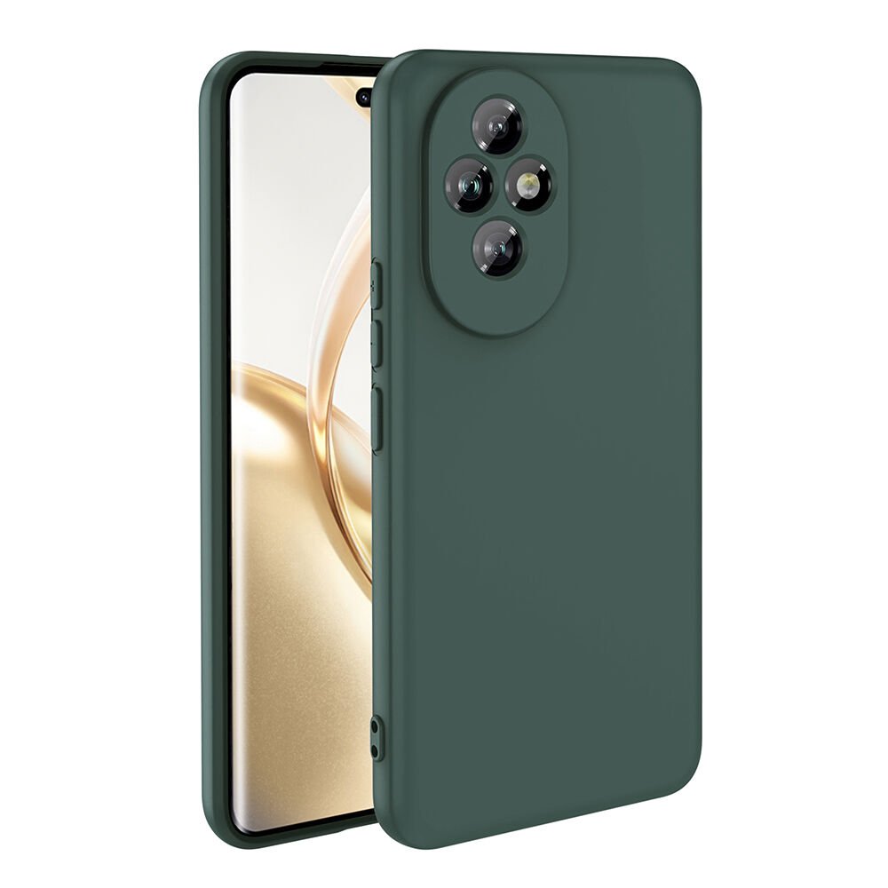 Honor 200 Kılıf Kamera Korumali Mara Lansman Kapak Koyu Yeşil