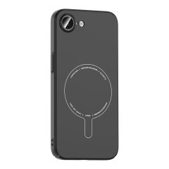 iPhone 17E Kılıf M-Safe Şarj Özellikli Kamera Korumalı Premium Elio Sert PC Kapak