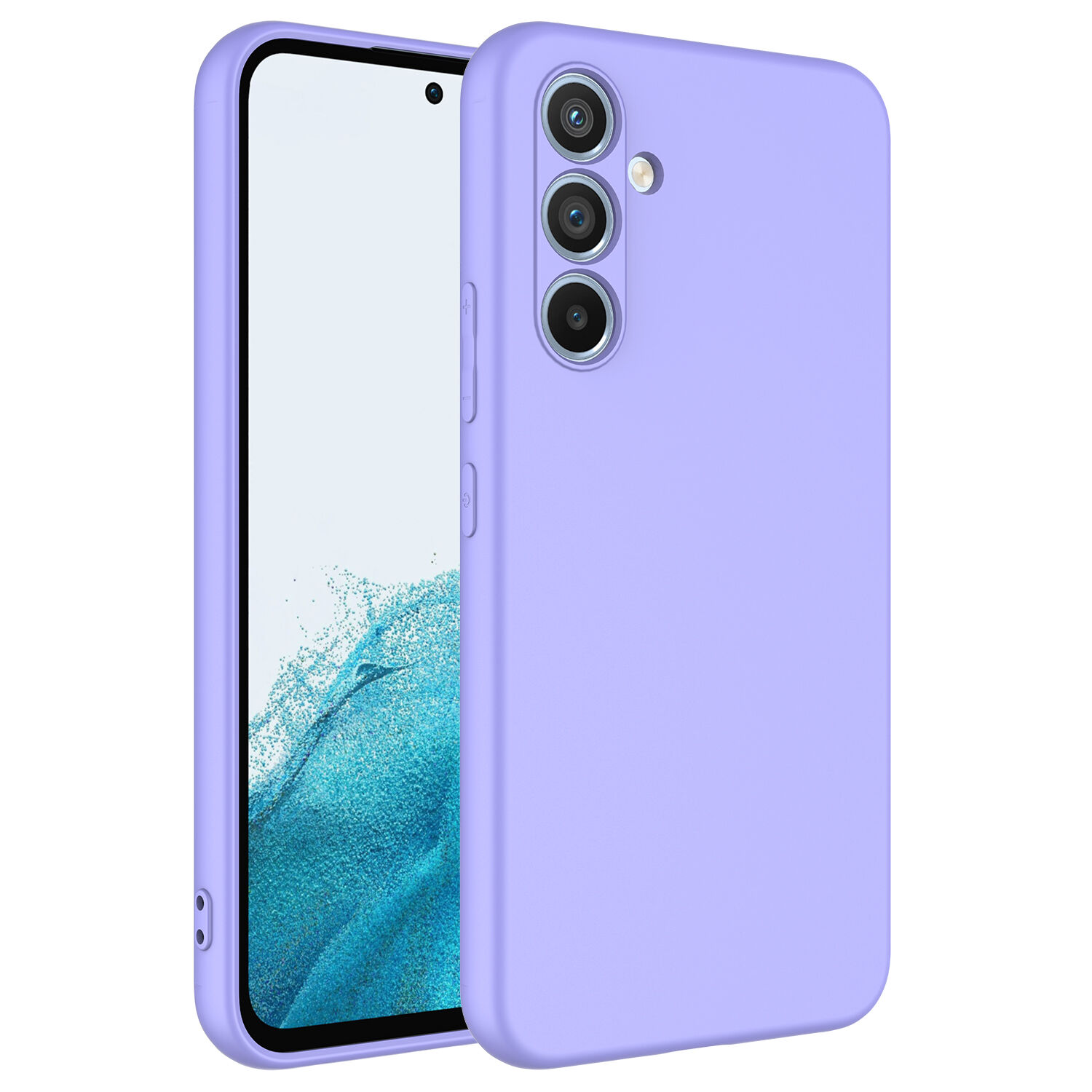 Samsung Galaxy A34 Mara Lansman Kapak Kılıf Lila