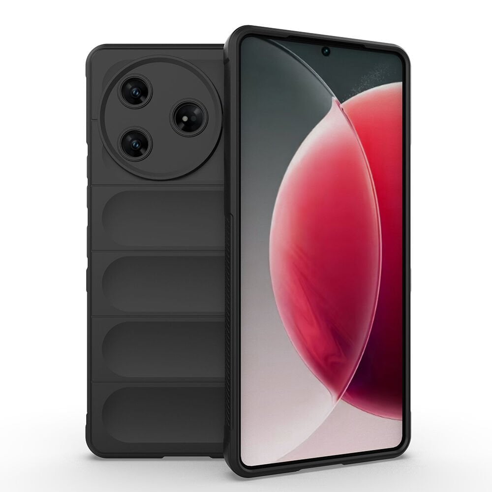 Tecno Camon 30 Pro 5G Kılıf Esnek TPU Oyuklu Arka Yüzey Tasarımlı Etnik Silikon Kapak