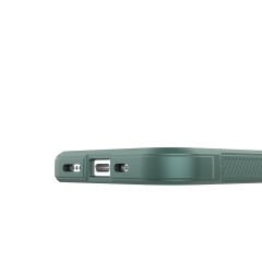 iPhone 16 Pro Max Kılıf Esnek TPU Oyuklu Arka Yüzey Tasarımlı Etnik Silikon Kapak