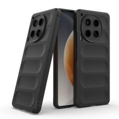 Tecno Camon 30 4G Kılıf Esnek TPU Oyuklu Arka Yüzey Tasarımlı Etnik Silikon Kapak