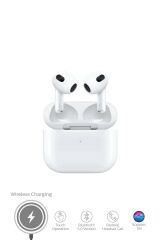 3.nesil Ios Ve Androıd Uyumlu Kablosuz Şarj Destekli Kılıf Hediyeli Bluetooth Kulaklık