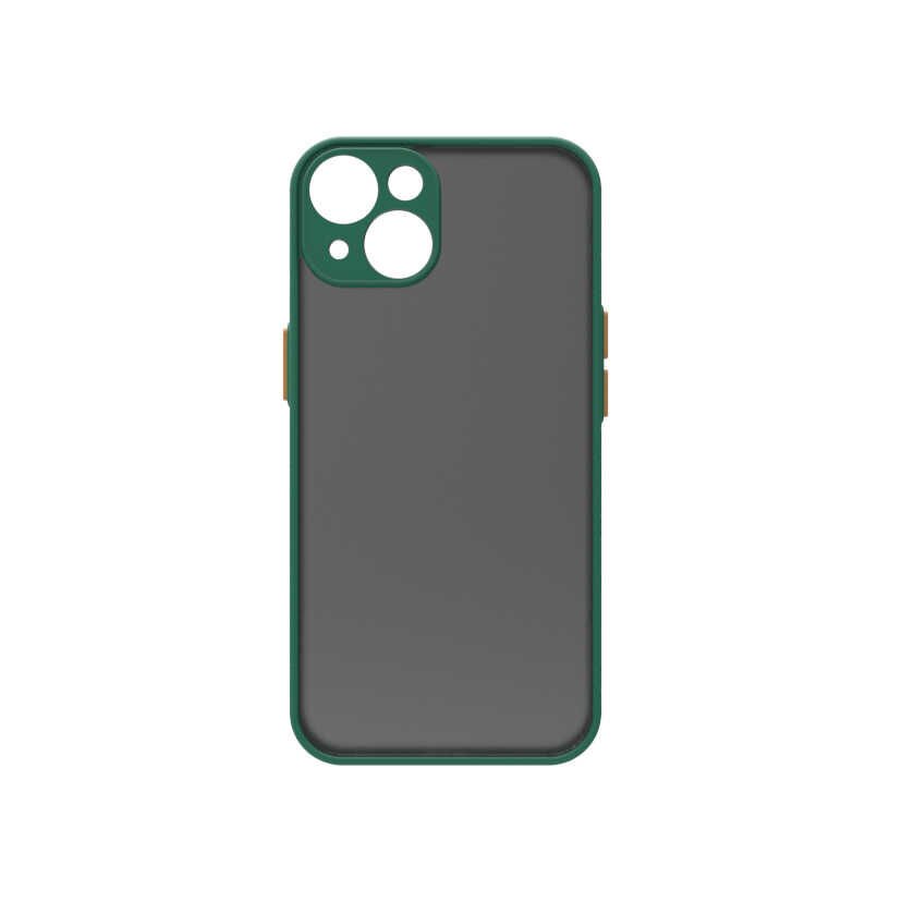iPhone 14 Kılıf Hux Kapak Koyu Yeşil