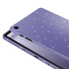 Samsung Galaxy Tab A9 Plus Simli Parlak Görünümlü Tablet Koton Kılıf