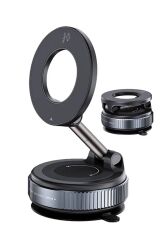 Manyetik Vakumlu Katlanır Araç Telefon Tutucu Ayna-cam-araba Magsafe Araç Tutucu X68