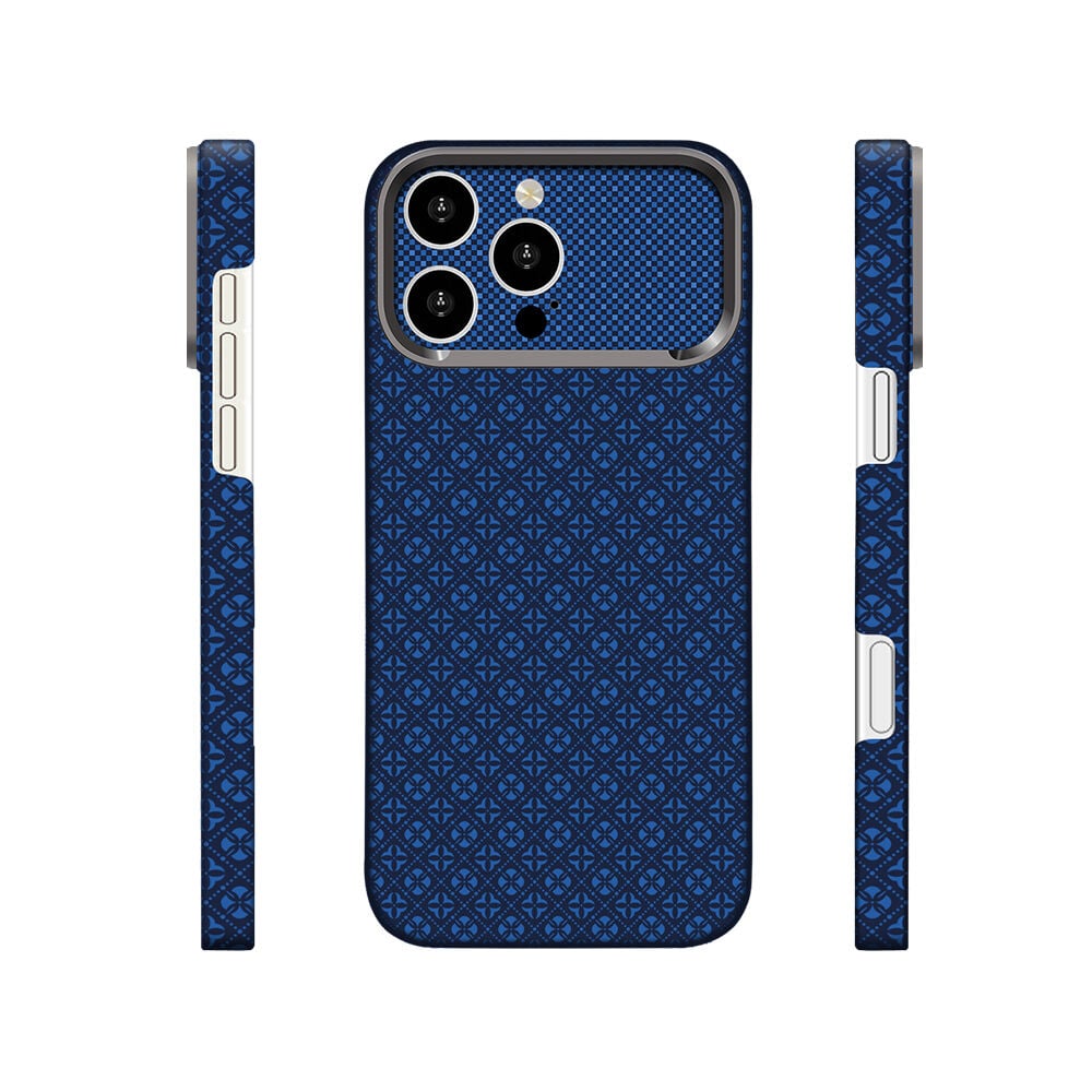 iPhone 16 Pro Max Kılıf MagSafe Şarj Özellikli Premium Retro Çiçek Desenli Kamera Ve Lens Korumali Velix Sert PC Kapak