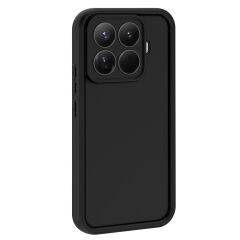 Xiaomi 15T Pro Uyumlu Kılıf Kamera Korumalı Ananas Kapak Siyah