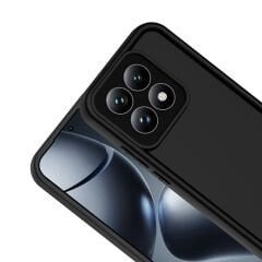 Xiaomi 15T Uyumlu Kılıf Kamera Korumalı Ananas Kapak Mürdüm