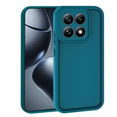 Xiaomi 15T Uyumlu Kılıf Kamera Korumalı Ananas Kapak Mürdüm