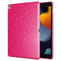 Apple iPad 10.2 2021 (9.Nesil) Simli Parlak Görünümlü Tablet Koton Kılıf