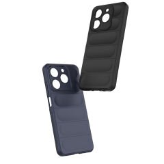 Realme C61 Kılıf Esnek TPU Oyuklu Arka Yüzey Tasarımlı Etnik Silikon Kapak