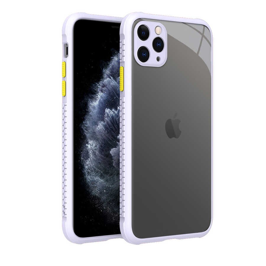 iPhone 11 Pro Max Kılıf  Kaff Kapak Mor