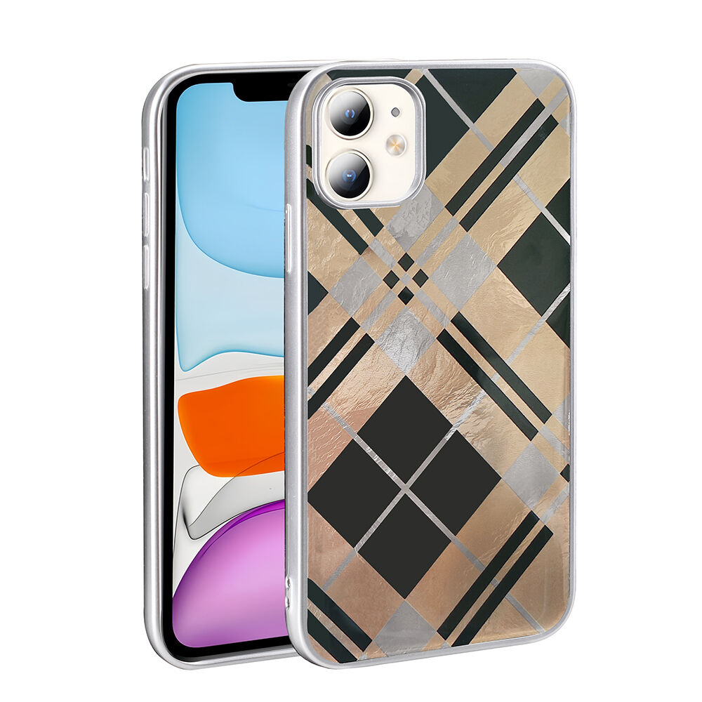 iPhone 11 Kılıf Desenli Mep Kapak Geometrik
