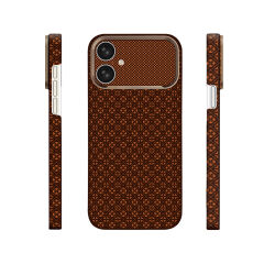 iPhone 16 Kılıf MagSafe Şarj Özellikli Premium Retro Çiçek Desenli Kamera Ve Lens Korumali Velix Sert PC Kapak