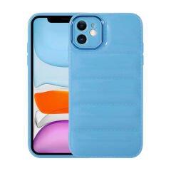 iPhone 11 Kılıf Kamera Korumalı Parlak Airbag'li Galya Kapak