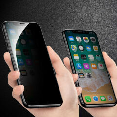 iPhone 13 Pro Max Anti-Dust Privacy Temperli Ekran Koruyucu