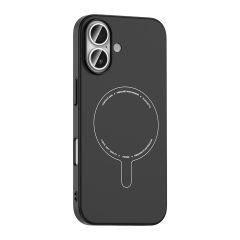 iPhone 17 Kılıf M-Safe Şarj Özellikli Kamera Korumalı Premium Elio Sert PC Kapak