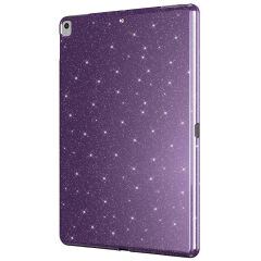 Apple iPad 10.2 (8 Nesil) Simli Parlak Görünümlü Tablet Koton Kılıf