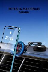 060 Sarsılmaz Manyetik 360 Derece Ayarlanabilir Araç İçi Telefon Tutucu