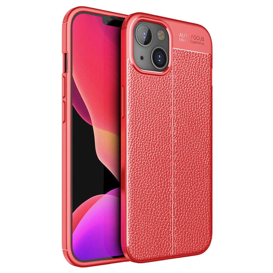 iPhone 13 Mini Kılıf Niss Silikon Kapak Kırmızı