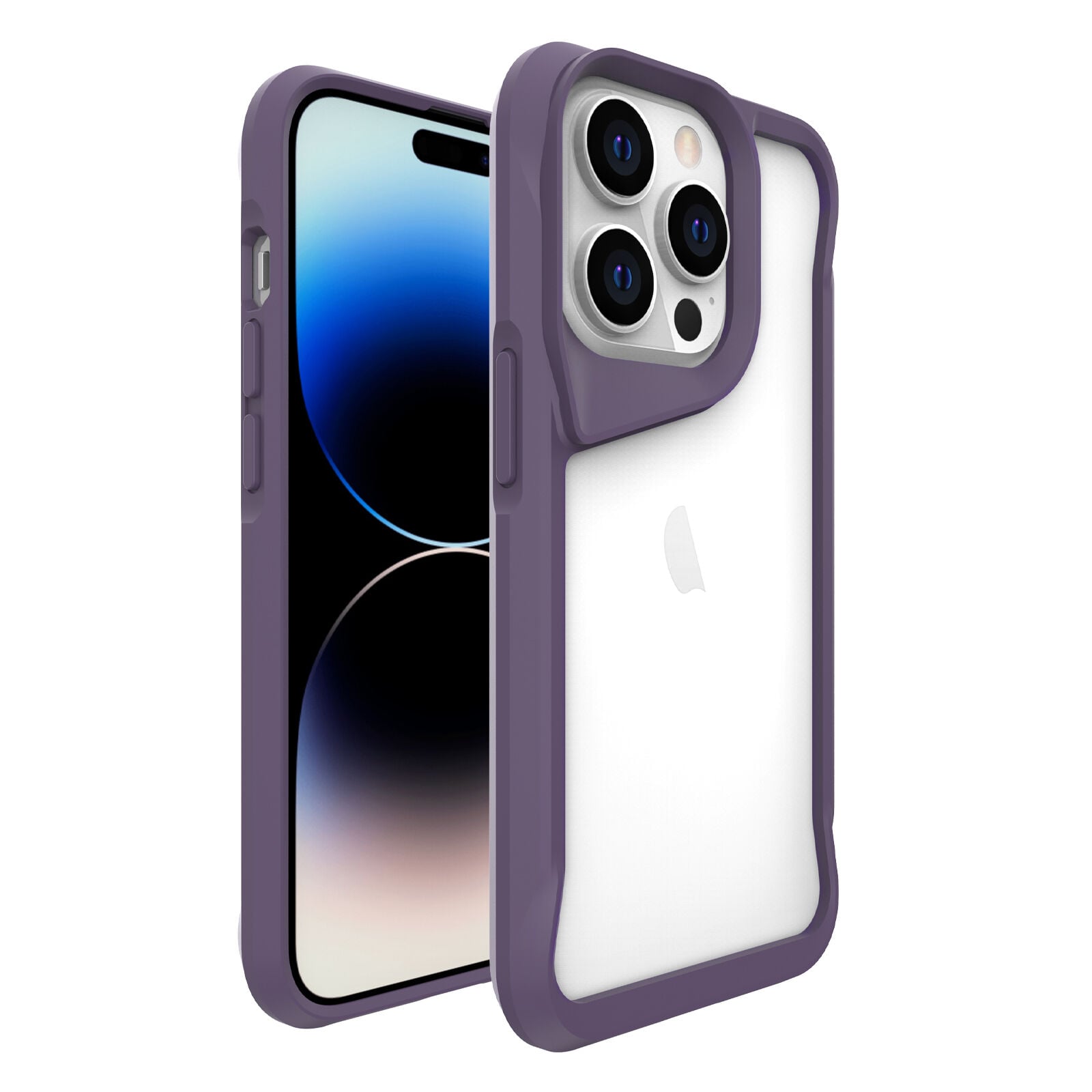 iPhone 14 Pro Max Kılıf T-Max Kapak Derin Mor