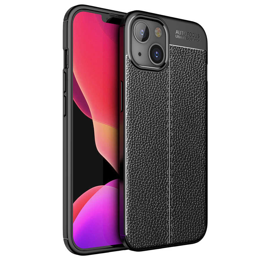iPhone 13 Mini Kılıf Niss Silikon Kapak Siyah