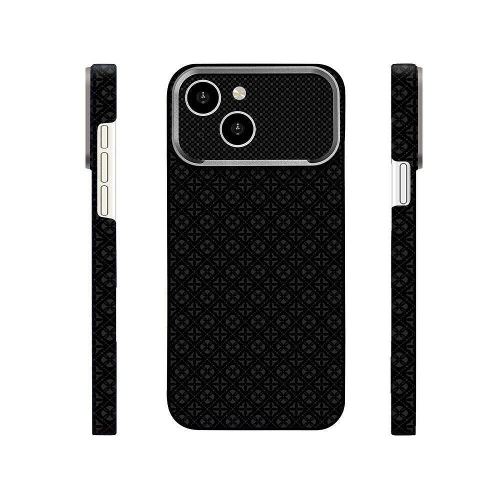iPhone 15 Kılıf MagSafe Şarj Özellikli Premium Retro Çiçek Desenli Kamera Ve Lens Korumali Velix Sert PC Kapak