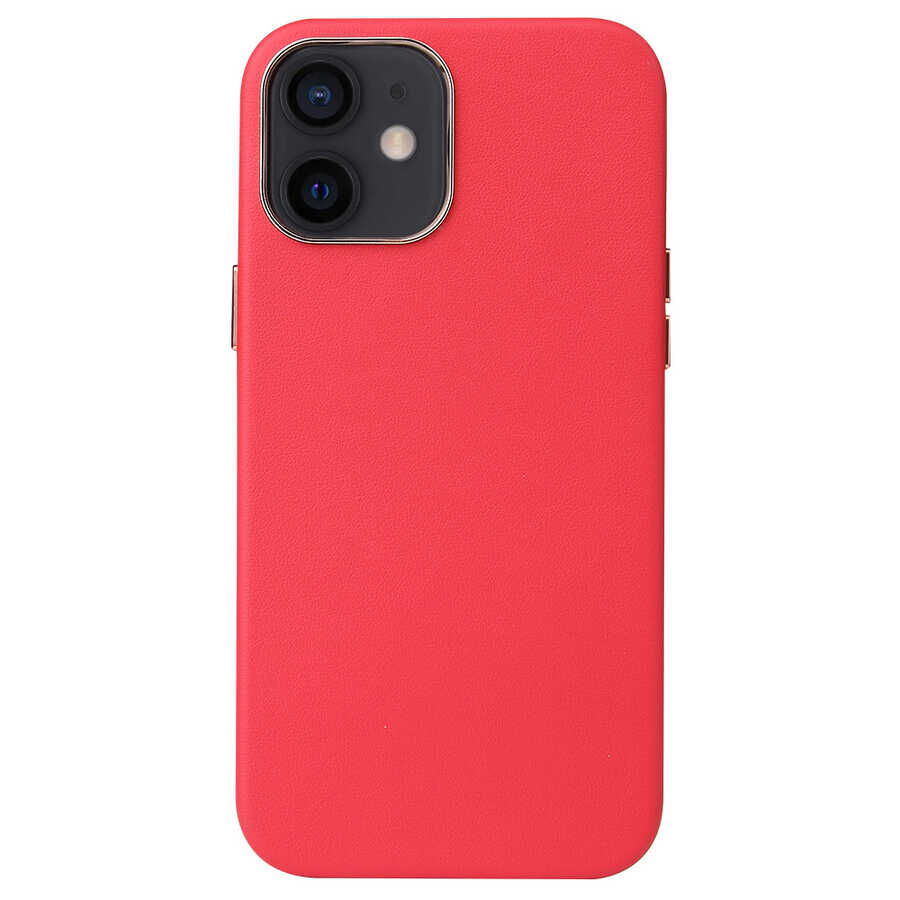 iPhone 12 Mini Kılıf Eyzi Kapak Kırmızı
