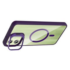 Samsung Galaxy A07 Kılıf Standlı ve Kamera Lens Hediyeli Etro Kapak