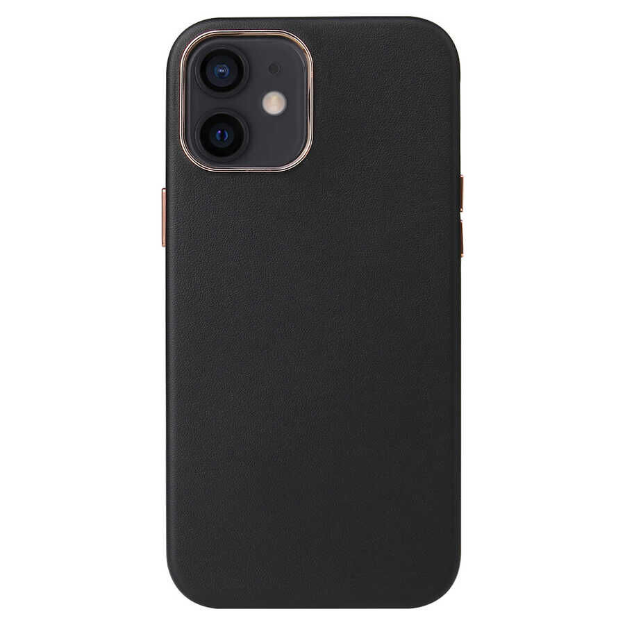 iPhone 12 Mini Kılıf Eyzi Kapak Siyah