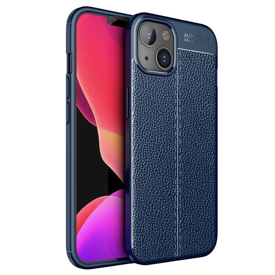 iPhone 13 Kılıf Niss Silikon Kapak Lacivert